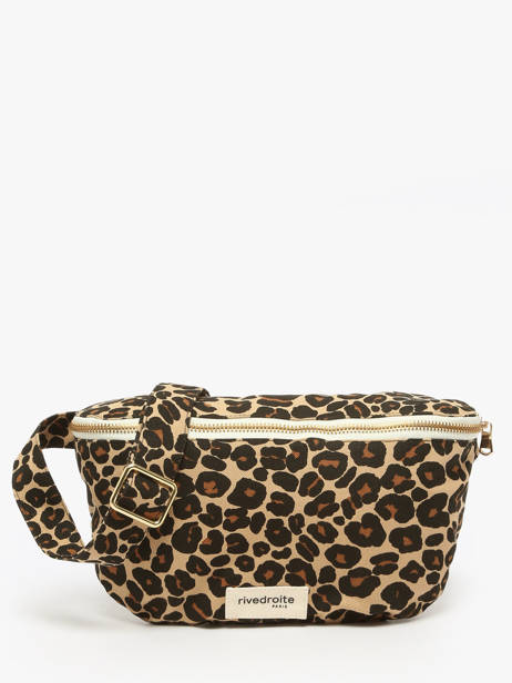Le Sac Banane Custine Coton Recyclé Rivedroite Bleu forever wild CUSTIFOR