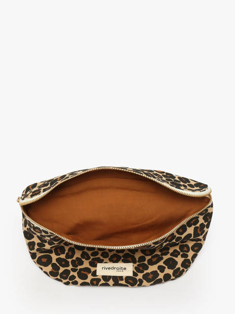Le Sac Banane Custine Coton Recyclé Rivedroite Bleu forever wild CUSTIFOR vue secondaire 3
