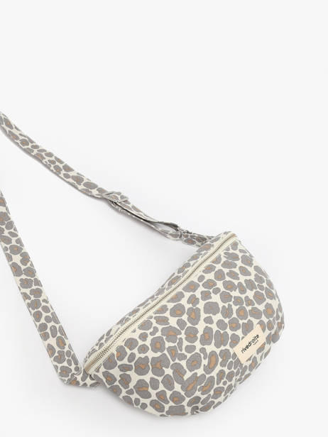 Le Sac Banane Custine Coton Recyclé Rivedroite Marron into the wild CUSTIINT vue secondaire 2