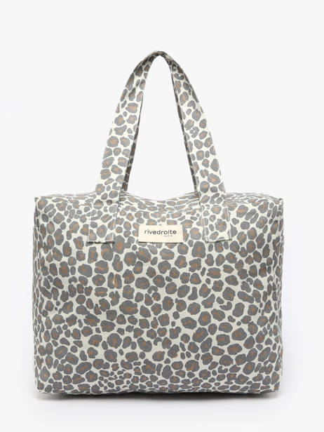 Le Sac Porté épaule A4 Célestins Coton Recyclé Rivedroite Marron into the wild CELESINT