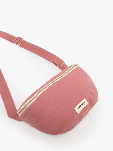 Le Sac Banane Custine Coton Recyclé Rivedroite Bleu timeless CUSTITIM vue secondaire 2