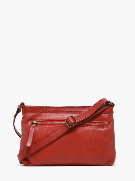 Sac Bandoulière Heritage Biba Rouge heritage BT37 vue secondaire 3