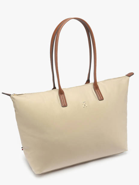 Sac Porté épaule Popette Nylon Tommy hilfiger Beige popette AW17996 vue secondaire 2