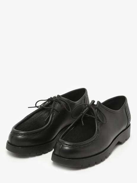 Chaussures Derbies En Cuir Kleman Noir accessoires PADRINI vue secondaire 1