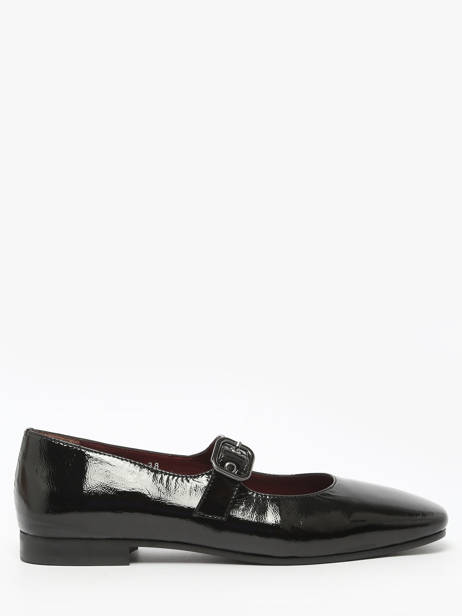Ballerines En Cuir Aliwell Noir accessoires A2717