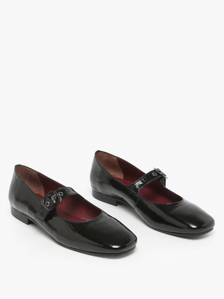 Ballerines En Cuir Aliwell Noir accessoires A2717 vue secondaire 1