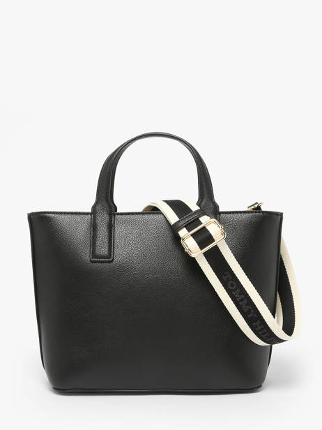 Sac Bandoulière Th Logotape Polyurethane Tommy hilfiger Noir th logotape AW17448 vue secondaire 3