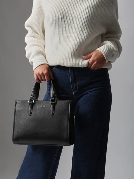 Sac Bandoulière City Lacoste Noir city NF5150EG vue secondaire 1