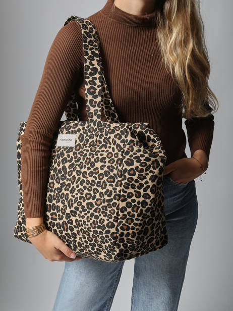 Le Sac Porté épaule A4 Célestins Coton Recyclé Rivedroite Bleu forever wild CELESFOR vue secondaire 1