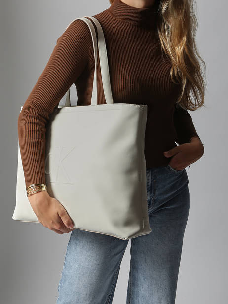 Sac Porté épaule Sculpted Calvin klein jeans Rouge sculpted 4K3070G vue secondaire 1