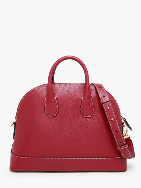 Sac à Main Belleville Cuir Lancel Rouge belleville A13736 vue secondaire 3