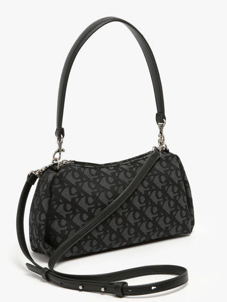 Sac Porté épaule Monogram Polyester Recyclé Calvin klein jeans Noir monogram 4K3142G vue secondaire 2