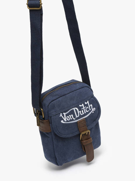 Sac Bandoulière Naos Von dutch Bleu bags NAOS vue secondaire 2