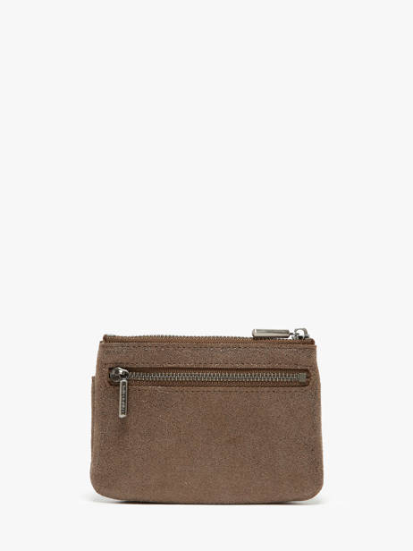 Porte-monnaie Cuir Mila louise Marron vintage 3853X vue secondaire 3