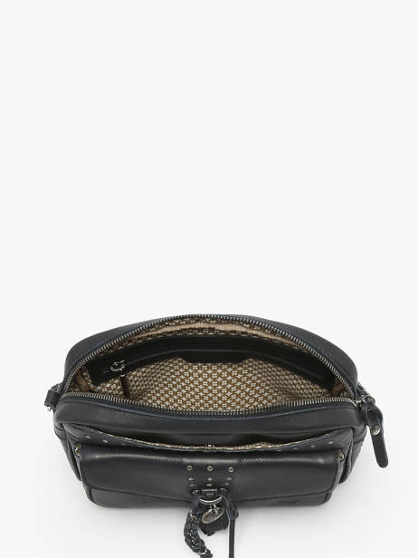 Sac Bandoulière Vintage Cuir Mila louise Bleu vintage 3327CL vue secondaire 2