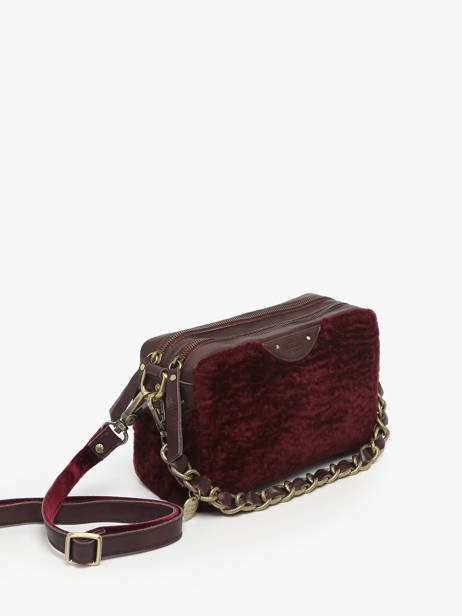 Sac Bandoulière Vintage Cuir Mila louise Marron vintage 23673FUC vue secondaire 1