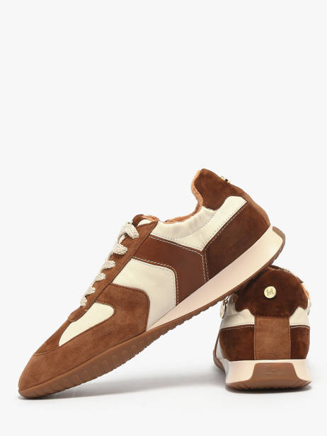 Sneakers En Cuir Mam'zelle Marron women CSGLO31 vue secondaire 2