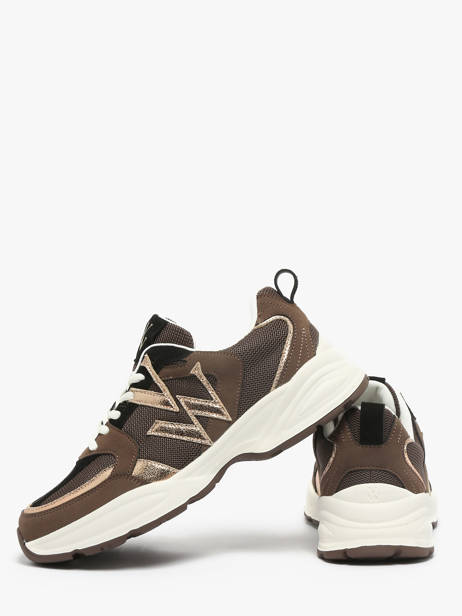 Sneakers Vanessa wu Marron women BK2811CH vue secondaire 2