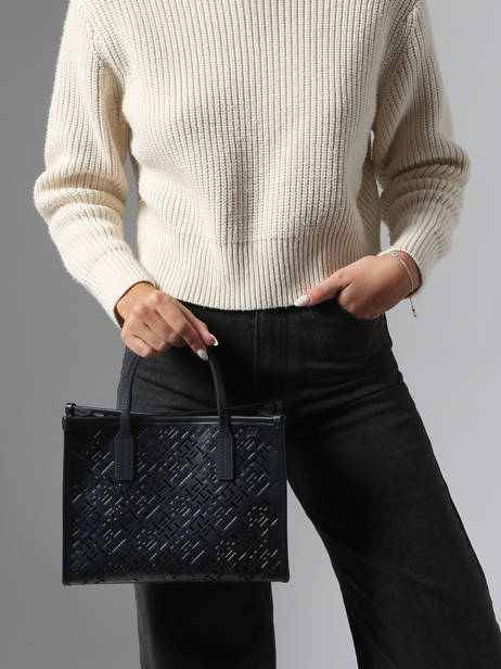 Sac Porté Main Th City Tommy hilfiger Bleu th city AW17500 vue secondaire 1