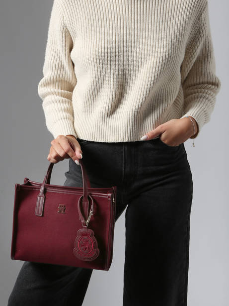 Sac Porté Main Th City Tommy hilfiger Rouge th city AW17852 vue secondaire 1