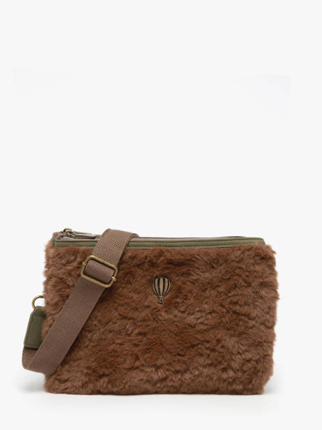 Sac Bandoulière Doudou Polyester Le voyage en panier Vert doudou AHP253