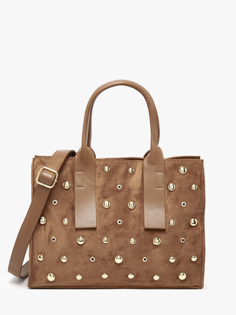 Sac Porté Main A4 Stud David jones Marron stud CM7868