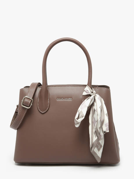Sac Porté Main French David jones Marron french CH210355