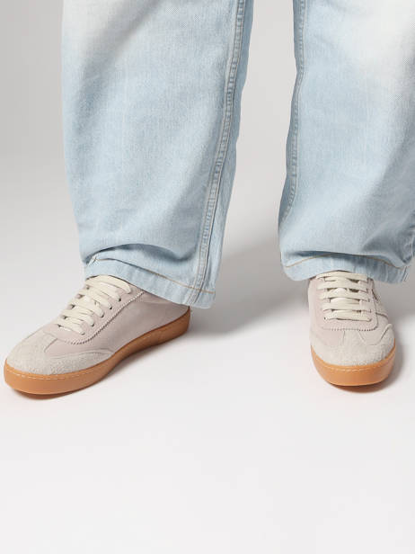 Sneakers Berlin En Cuir Victoria Beige women 1126229 vue secondaire 1