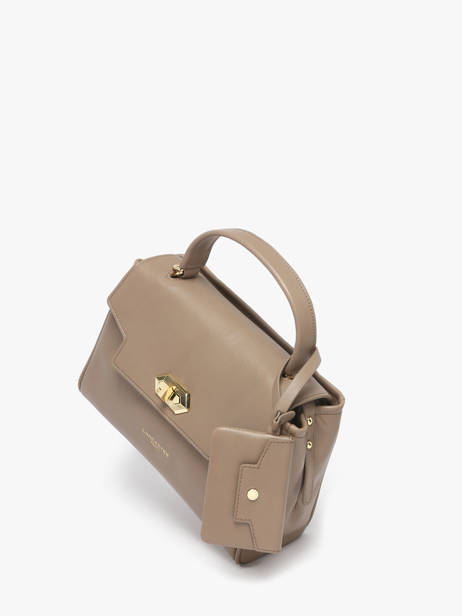 Sac Porté Main Mademoiselle Grace Cuir Lancaster Beige mademoiselle grace 102 vue secondaire 2