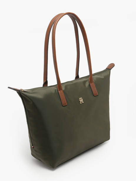 Sac Porté épaule A4 Popette Nylon Tommy hilfiger Vert popette AW17711 vue secondaire 2