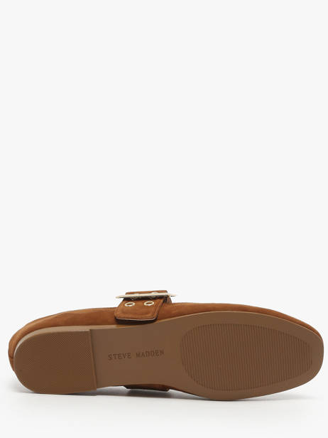 Ballerines Avec Brides En Cuir Steve madden Marron women 11004770 vue secondaire 4