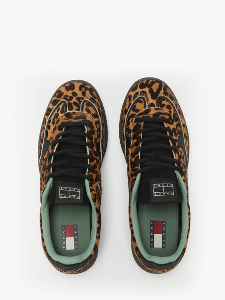 Sneakers En Cuir Tommy hilfiger Marron women 29040K7 vue secondaire 3