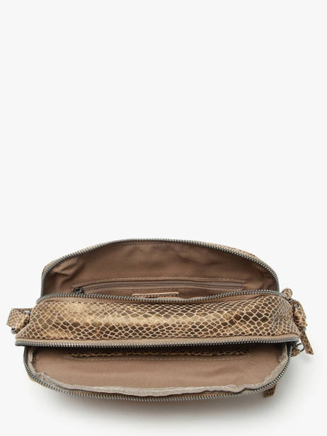 Sac Bandoulière Snake Miniprix Beige snake 19641 vue secondaire 2