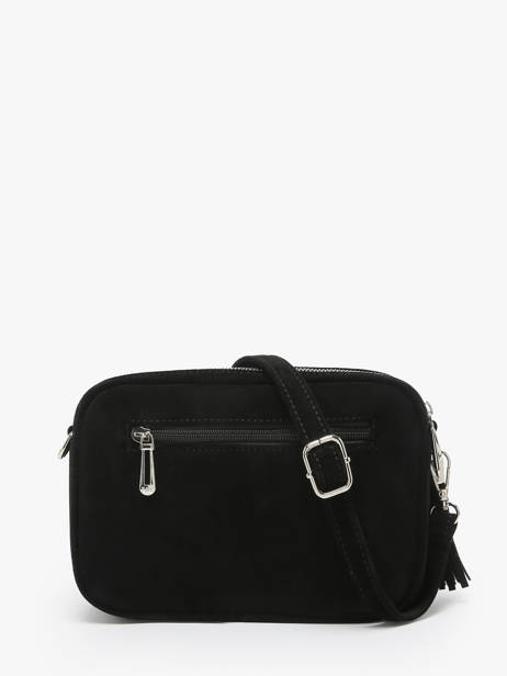 Sac Bandoulière Velvet Miniprix Noir velvet F7511 vue secondaire 3