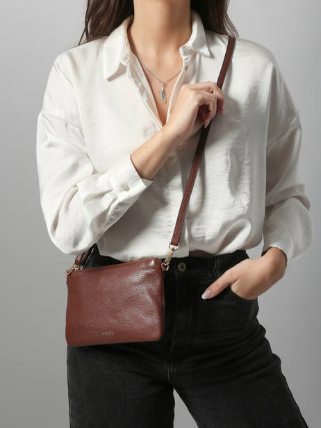 Sac Bandoulière Tradition Cuir Etrier Marron tradition ETRA0141 vue secondaire 1