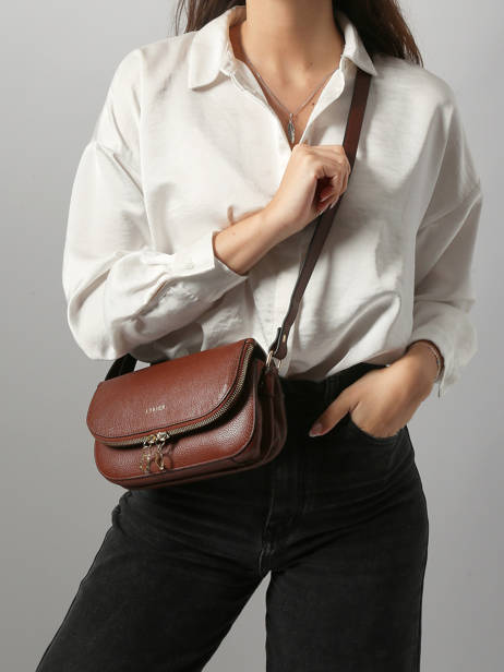 Sac Bandoulière S Tradition Cuir Etrier Marron tradition ETRA059S vue secondaire 1