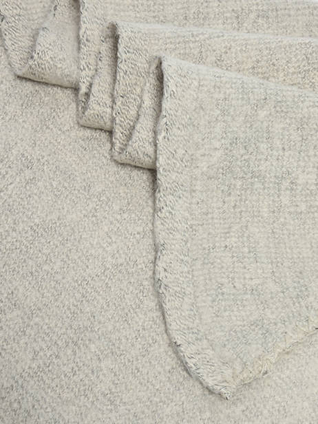 Écharpe Pieces Beige pyron 17076047 vue secondaire 1