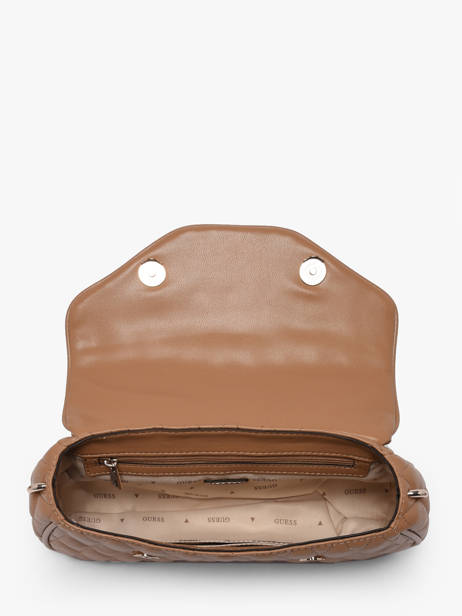 Sac Bandoulière Valla Guess Marron valla QG812220 vue secondaire 3