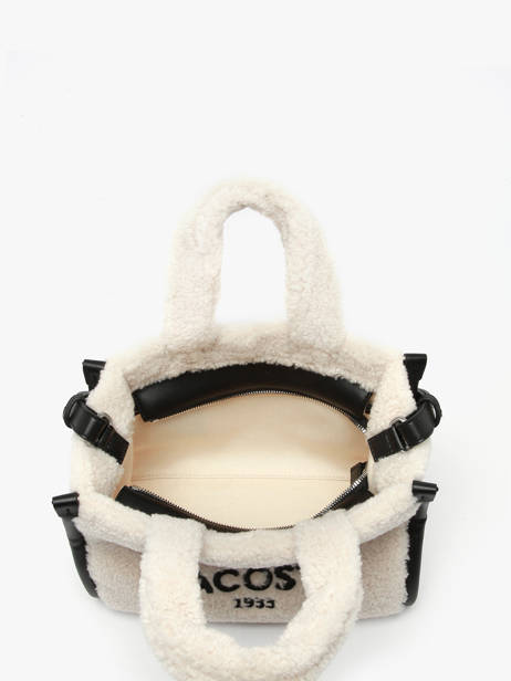 Sac Porté Main Heritage Lacoste Beige heritage NF5116HX vue secondaire 3