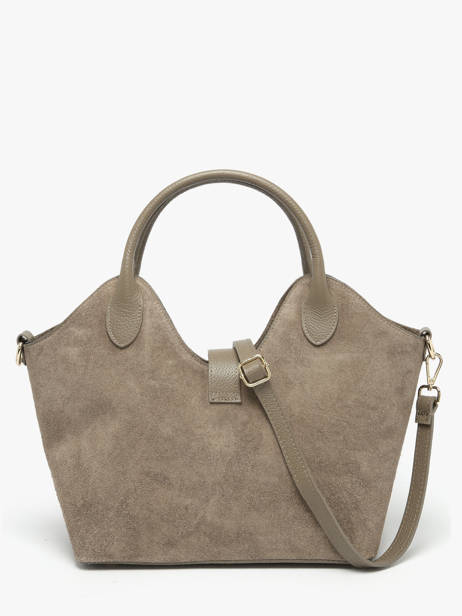 Sac à Main Velvet Studs Milano Marron velvet studs VS25092 vue secondaire 3