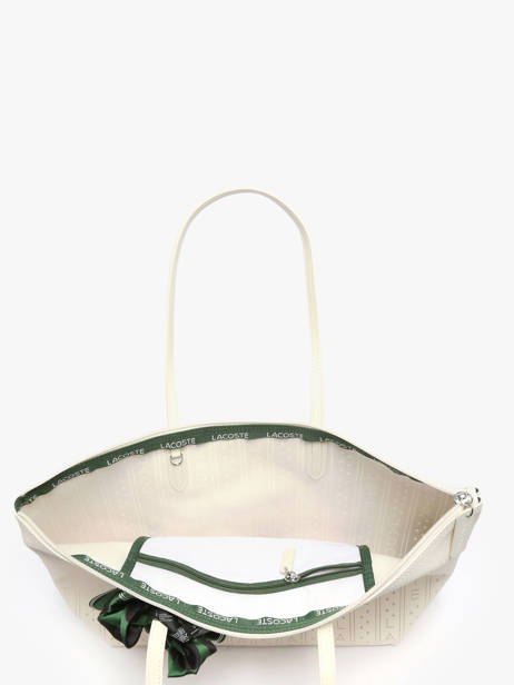 Sac Porté épaule L.12.12 Concept Seasonal Lacoste Blanc l.12.12 concept seasonal NF5133SJ vue secondaire 2