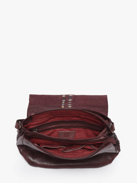 Sac Bandoulière Heritage Cuir Biba Violet heritage HAK2L vue secondaire 2