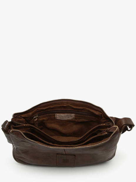 Sac Bandoulière Heritage Cuir Biba Marron heritage BT18 vue secondaire 2