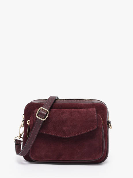 Sac Bandoulière Velvet Caviar Cuir Milano Rouge velvet caviar VC25067