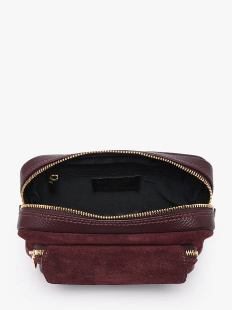 Sac Bandoulière Velvet Caviar Cuir Milano Rouge velvet caviar VC25067 vue secondaire 2