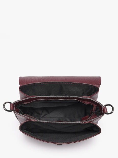 Sac Bandoulière Caviar Cuir Milano Rouge caviar CA24061 vue secondaire 2