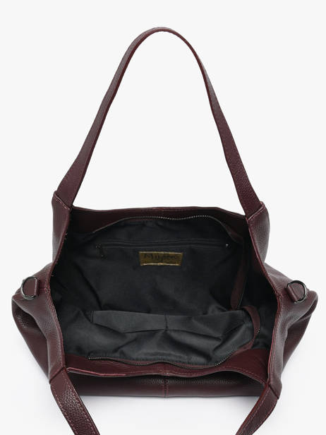 Sac Porté épaule Caviar Cuir Milano Rouge caviar CA25061 vue secondaire 2