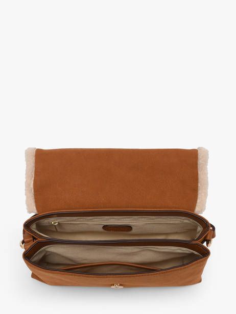 Sac Bandoulière Brit Laurent david Marron ld bags 885 vue secondaire 2