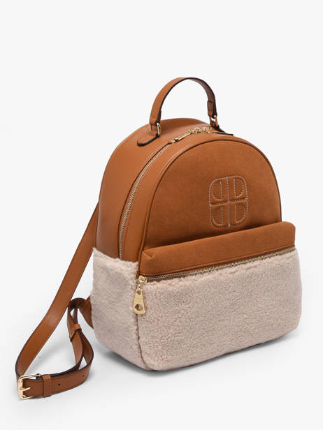 Sac à Dos Brit Laurent david Marron ld bags 971 vue secondaire 1