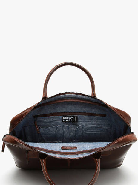 Porte Documents (main) Maverick Marron the original MAVTO313 vue secondaire 3